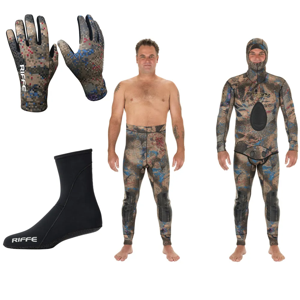 Riffe Covi-tek 3.5mm Wetsuit Combo