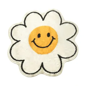 Smiley Flower Rug