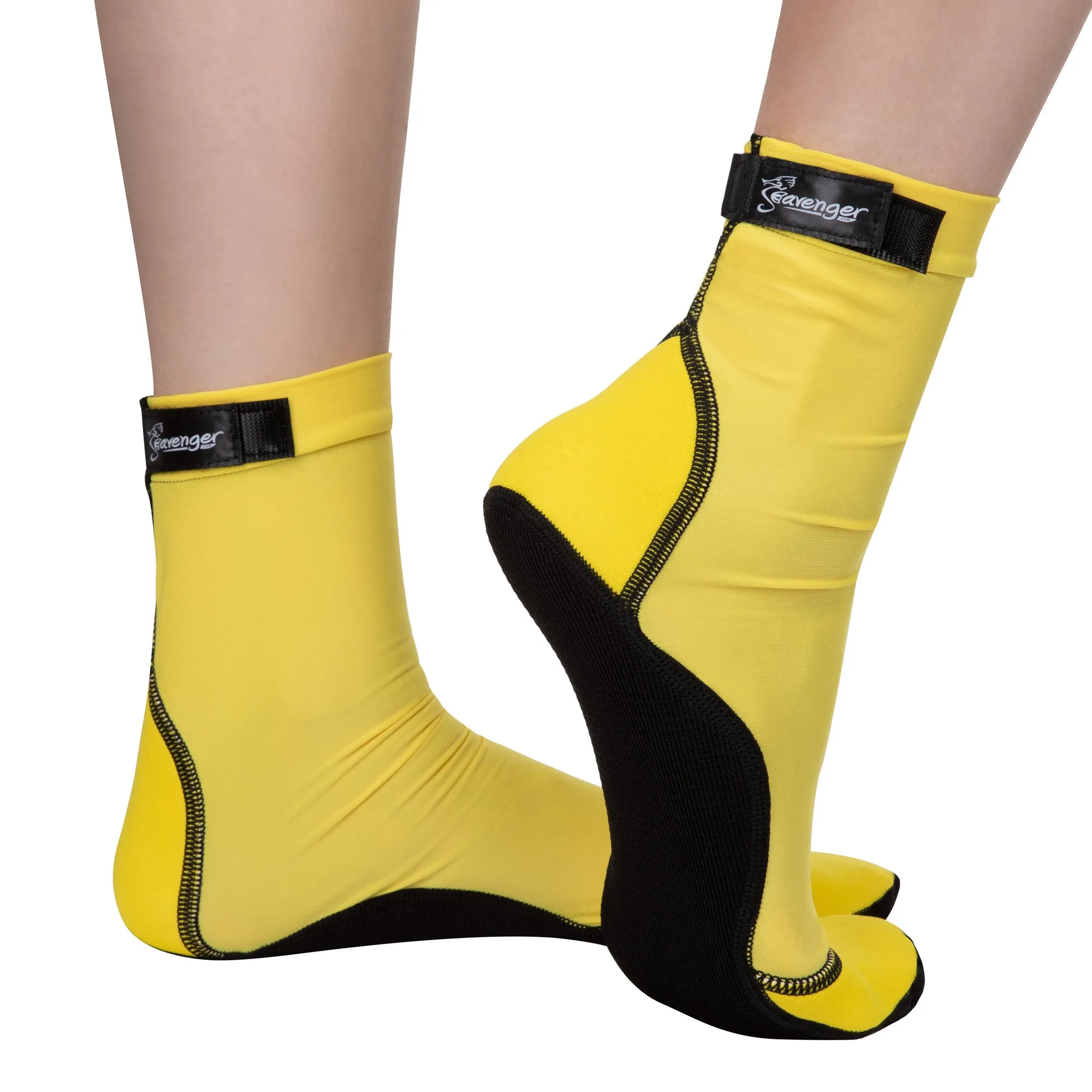 Tall SeaSnug Beach Socks - Yellow