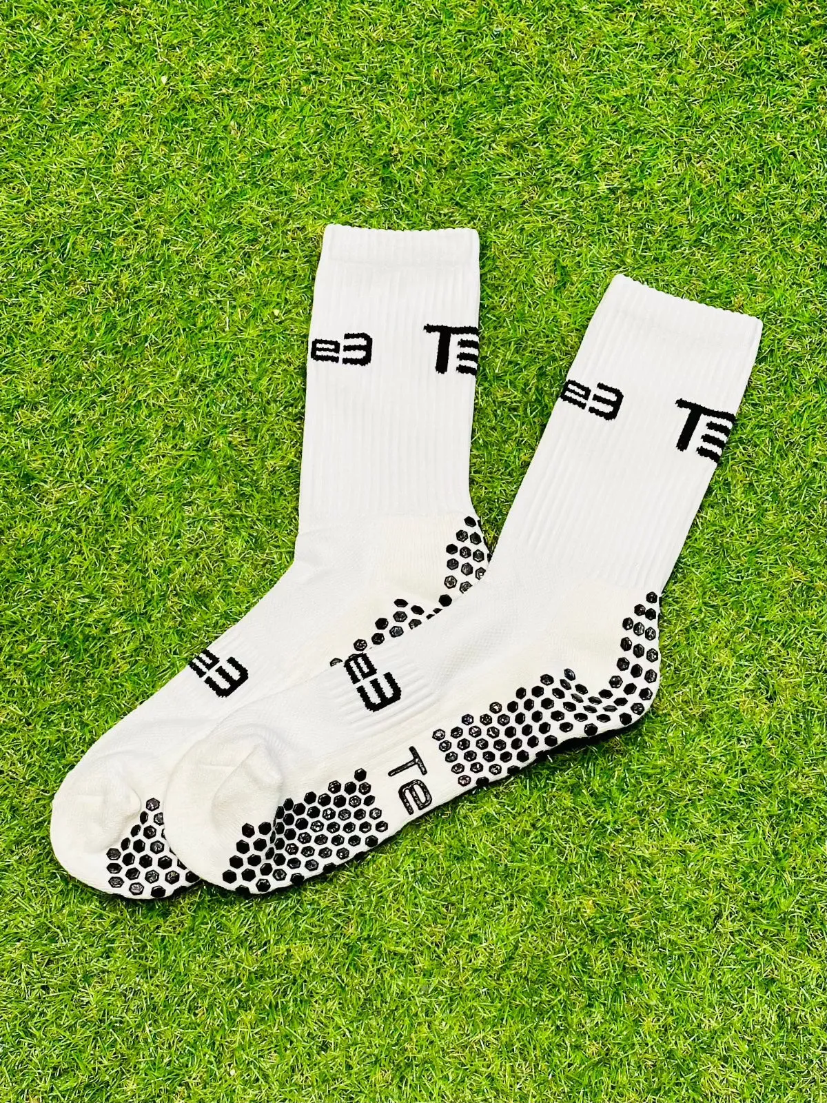 Tee3 Grip Sock Elite - White