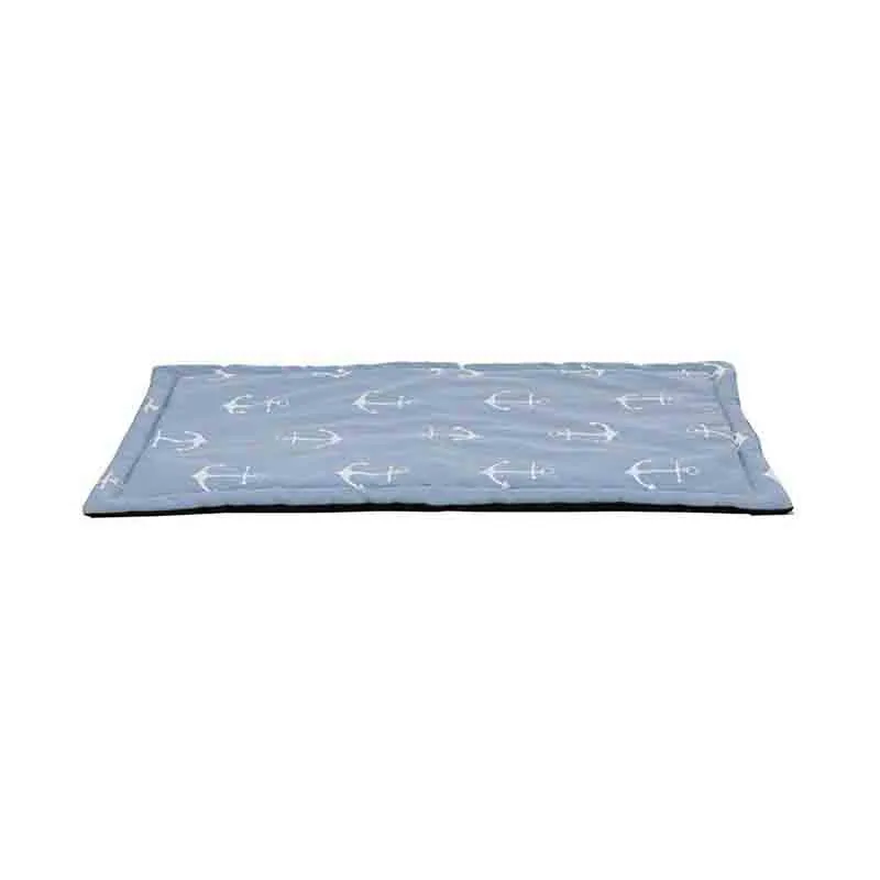 Trixie Anchor Lying Pet Mat, 100 X 70 cm Light Blue