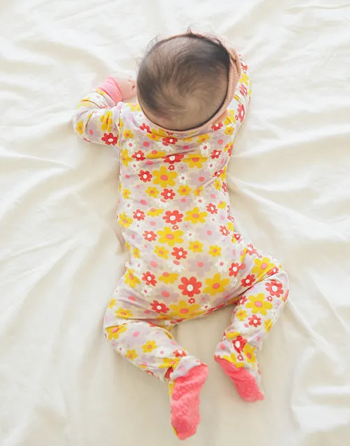 Tropical Baby Footed Sleepers