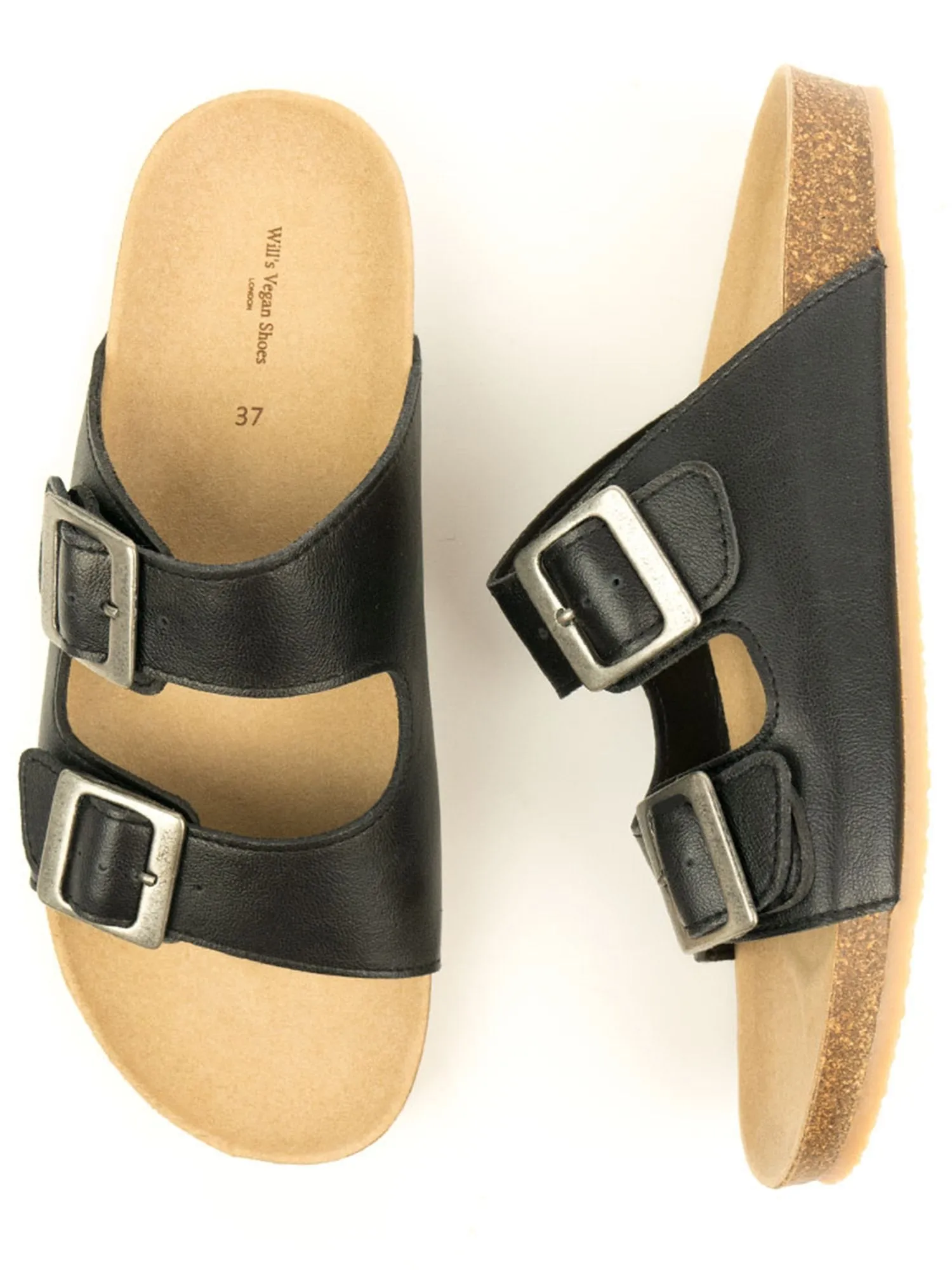 Two Strap Footbed Sandals