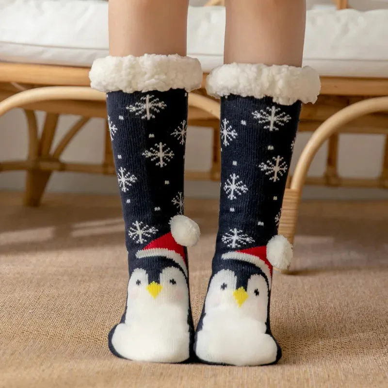 Winter Themed Warm Socks