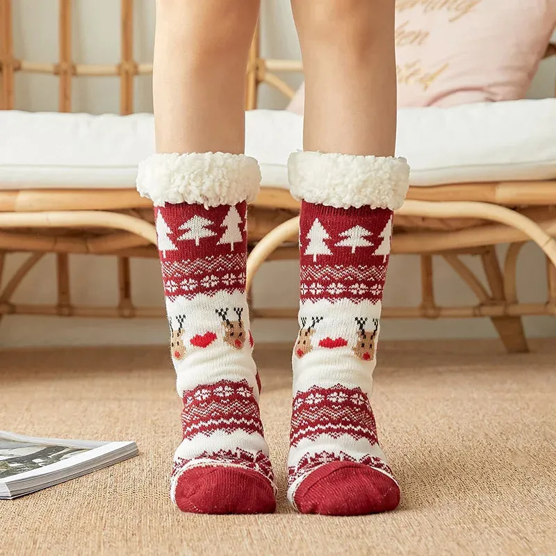 Winter Themed Warm Socks