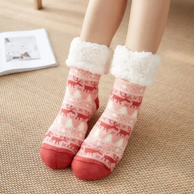 Winter Themed Warm Socks