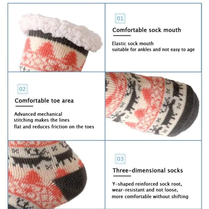 Winter Themed Warm Socks