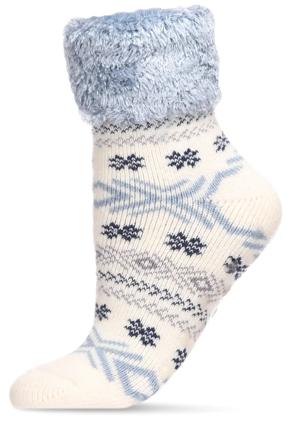 Women's Fairisle Plush Cabin Sock