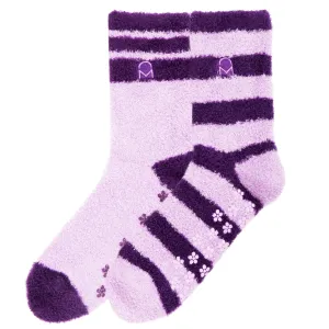 Women's Soft Anti-Skid Winter Feather Socks - 2-Pairs